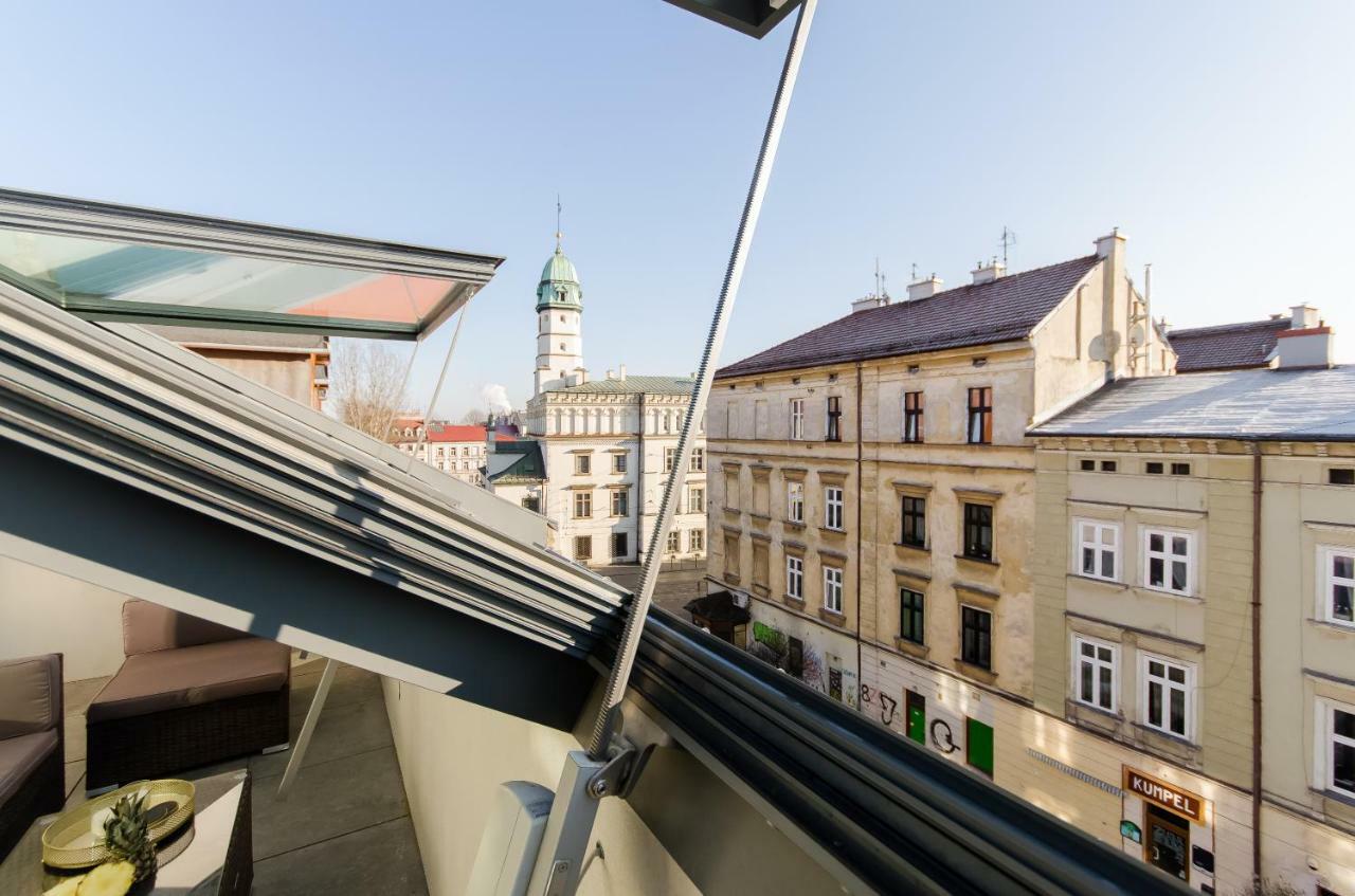 Kazimierz Penthouse With Private Terrace Lejlighed Kraków Eksteriør billede