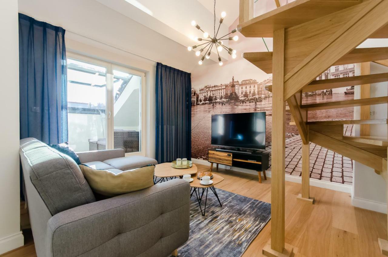 Kazimierz Penthouse With Private Terrace Lejlighed Kraków Eksteriør billede